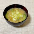 キンプリ's cooksnap of when they made 母の味♬きゅうりと油揚げの味噌汁.