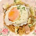 悠LOVE航's cooksnap of when they made 焼きそば.