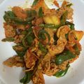 ゆこひな's cooksnap of when they made 簡単！10分！ピーマン入り豚キムチ炒め.