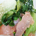 た。そ。's cooksnap of when they made セロリとレタスのマヨ炒め粗挽きシーザー風.