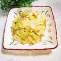 ♪としクック♪'s cooksnap of when they made 三島のかつおマヨキャベツ.