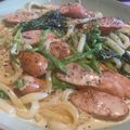 河乃めだか's cooksnap of when they made 冷凍うどんで★激ウマ醤油クリームうどん.