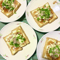 ふたごゆき's cooksnap of when they made 簡単♪厚揚げのネギ味噌チーズ焼き.