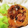 サクタ４'s cooksnap of when they made 簡単節約☆厚揚げハンバーグ甘酢あんかけ。.