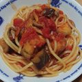 ナーちゃん's cooksnap of when they made ナスとしめじのトマトソースパスタ.