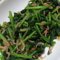 ナーちゃん's cooksnap of when they made ほうれん草と桜エビの炒め物.