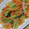 ナーちゃん's cooksnap of when they made 小松菜のごま和え【ＪＡほこた】.
