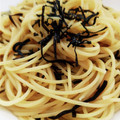 ru⌒u☆'s cooksnap of when they made 塩昆布とわさびの和風パスタ.