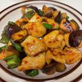 malumi_83's cooksnap of when they made 鶏もも肉と茄子のピリ辛炒め.
