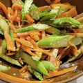 ひなののまあむ's cooksnap of when they made レンジ☆アスパラと人参の胡麻マヨサラダ.