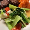 あおむし26's cooksnap of when they made トマトと小松菜のイタリアンサラダ.