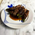 ナピト's cooksnap of when they made オクラの豚巻き生姜焼き風味　お弁当おかず.