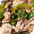 kaiyui's cooksnap of when they made 豚肉とピーマンの塩昆布炒め.