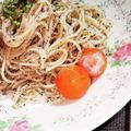 STimeBlues's cooksnap of when they made ミニトマ♡リボン〜♪.