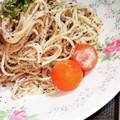STimeBlues's cooksnap of when they made ミニトマ♡リボン〜♪.