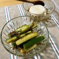 クック7YH7SY☆'s cooksnap of when they made 胡瓜の梅おかか大葉和え。ごま油風味.