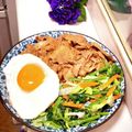 naopon☆'s cooksnap of when they made ビビンバ丼.