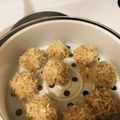 sakura96's cooksnap of when they made ホカホカ♪鶏ひき肉の餅米焼売.