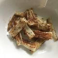 pali's cooksnap of when they made 捨てちゃう長いもの皮で☆カリカリおつまみ.