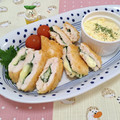 みかかめ's cooksnap of when they made 揚げない♫簡単ささみのチーズフライ.
