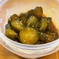 ほうじ茶39's cooksnap of when they made 秘伝自家製きゅうりのキューちゃん.