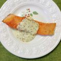 コムギ大好き's cooksnap of when they made サーモンステーキ★マスタードチーズソース.