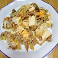 クックJOEさん's cooksnap of when they made トロトロ感が美味＊長葱と豆腐の卵炒め.
