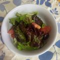 クック49L4Ho☆'s cooksnap of when they made レタスピーマントマトおかかポン酢サラダ.