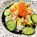 ばたみそーぱん☆'s cooksnap of when they made 新生姜と鮭のちらし寿司.
