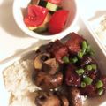 ame-ikuru's cooksnap of when they made 豚もも肉角切りの煮込み.