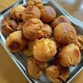 ハニバタ's cooksnap of when they made お手軽☆サーターアンダギー.