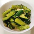 toccot's cooksnap of when they made たたききゅうり★中華ナムル風浅漬け.