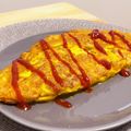 クックBA5C44☆'s cooksnap of when they made ひき肉と玉葱入り☆ミートオムレツ☆.