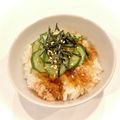 悠LOVE航's cooksnap of when they made 塩もみ胡瓜の猫飯（ねこまんま）.