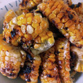 tekkokko☆'s cooksnap of when they made バター醤油の焼きとうもろこし.