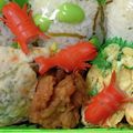 ☆３匹の子ぶた☆'s cooksnap of when they made キャラ弁　カブトムシとクワガタムシ.
