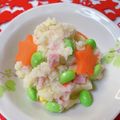 ☆３匹の子ぶた☆'s cooksnap of when they made 枝豆とベーコンのポテトサラダ♡.
