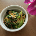わたるんママ's cooksnap of when they made 簡単！小松菜の乾燥桜エビ炒め♪.