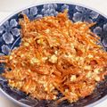 かも親子's cooksnap of when they made 絹豆腐で簡単　クリーミーな【白和え】.