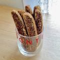 キンプリ's cooksnap of when they made 油・卵なし☆おからビスコッティ.