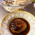 月✳Iris's cooksnap of when they made シャキシャキ♪れんこんハンバーグ.