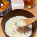 chirokoka's cooksnap of when they made 簡単炊飯器で♡鶏とネギのお粥.