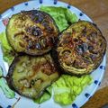 M130018's cooksnap of when they made たまげなすのはさみ焼き.