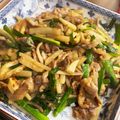 こむきむこ's cooksnap of when they made 豚肉とニラ大根の味噌炒め.