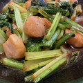 たまゴン♪'s cooksnap of when they made ホタテと小松菜のオイスター炒め.