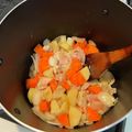 かのと's cooksnap of when they made ざっくり野菜のトマトスープ。.