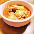 motomi♪'s cooksnap of when they made 鶏モモ肉としめじのトマト煮込み.