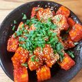mari0324's cooksnap of when they made カリカリ甘辛厚揚げ <韓国料理>두부강정.