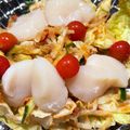 TeaChan214's cooksnap of when they made 蒸し鶏*冷奴*色々な料理に～タイ風サラダ.