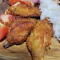 ゆきちん121212's cooksnap of when they made 鶏手羽中のサクサク焼き.